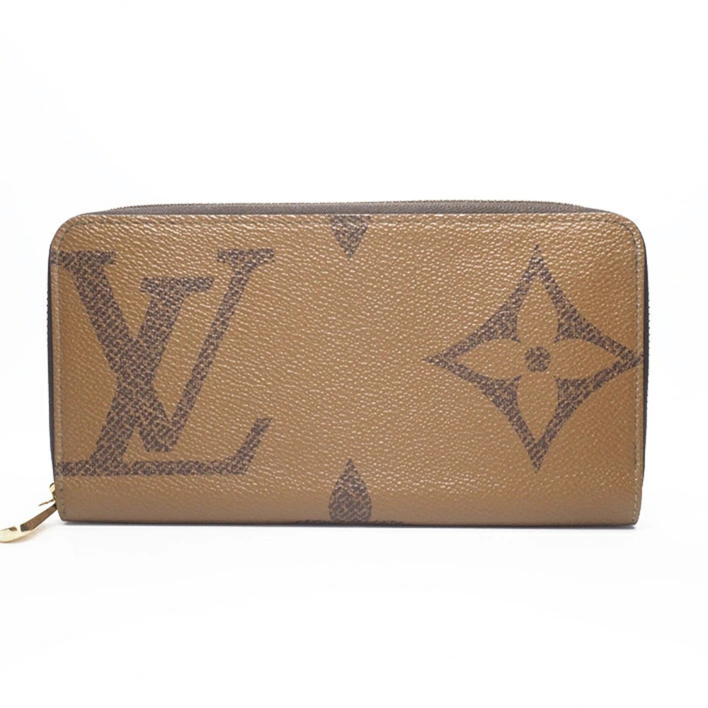 Louis Vuitton Zippy Wallet Monogram Giant Long Brown
